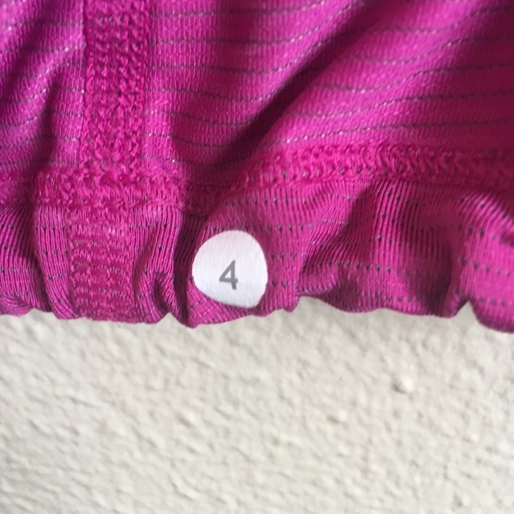 Lululemon Scoop Neck Magenta Athletic Tank Top - Picture 7 of 7